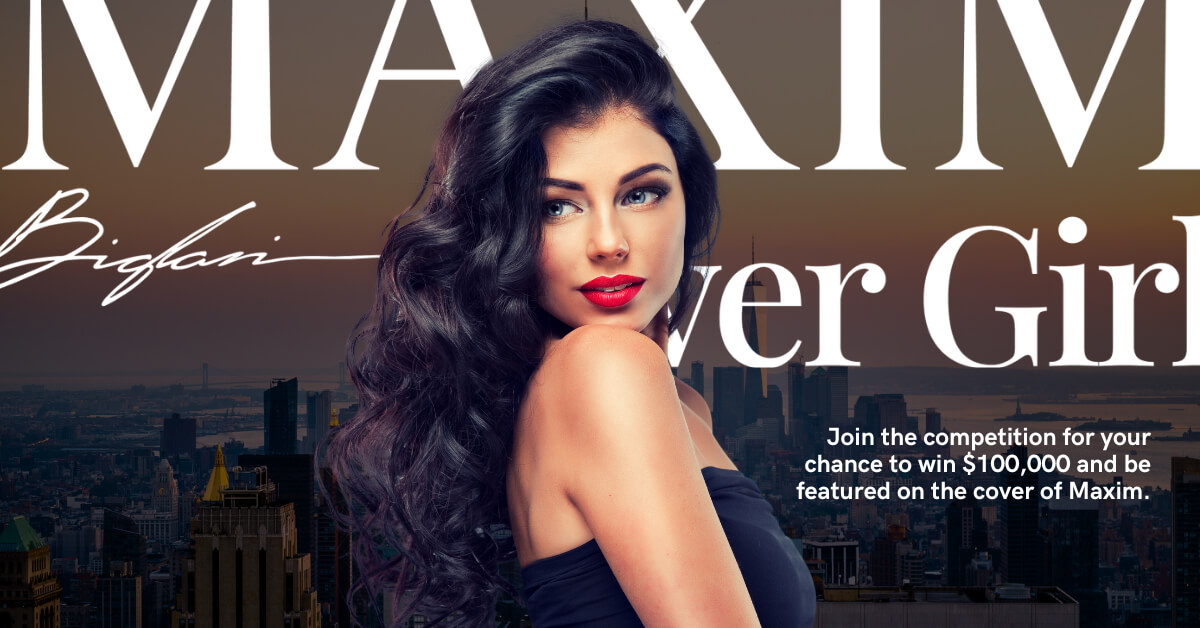MAXIM Cover Girl login